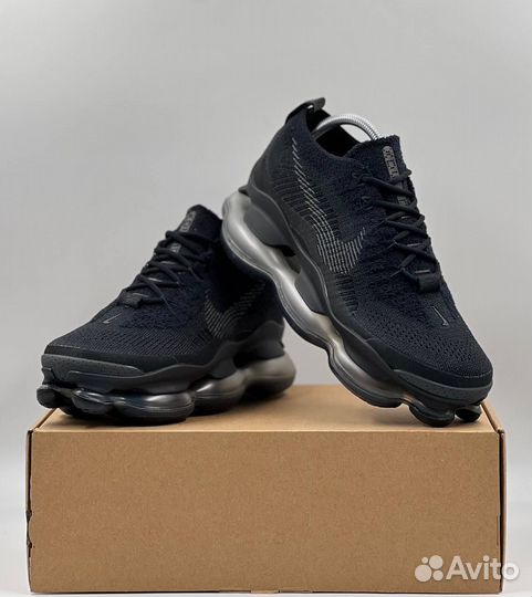 Кроссовки Nike Air Max Scorpion Flyknit черные