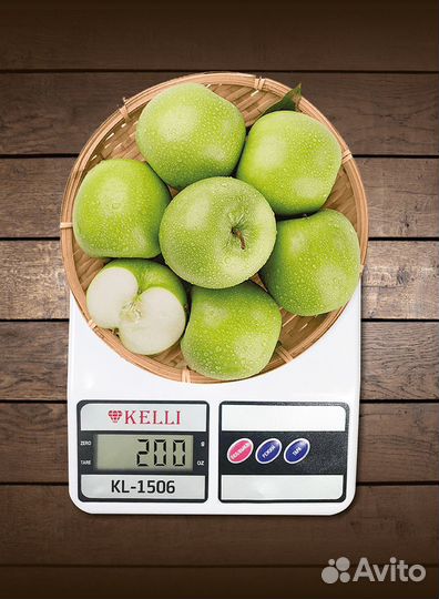 Электронные Кухонные Весы. До 10кг. KL-1506