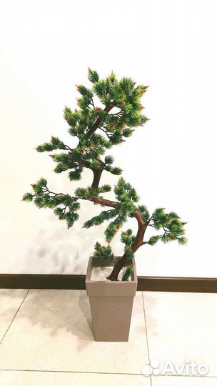Бонсай ель искусственное дерево растение