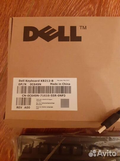 Новые клавиатуры sven standard 301USB,dell KB212-B
