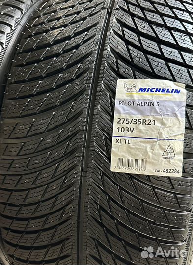Michelin Pilot Alpin 5 275/35 R21 и 315/30 R21 103V