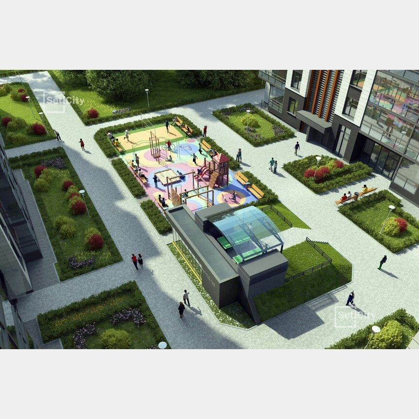 3-к. квартира, 114,9 м², 2/9 эт.