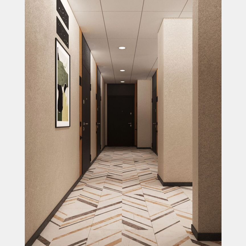 2-к. квартира, 58,7 м², 11/25 эт.