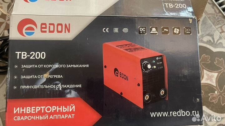 Инверторный сварочный аппарат Edon TB-200