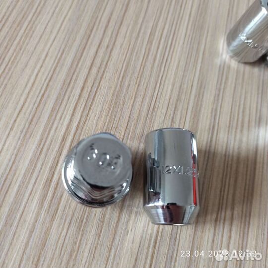 Гайки секретки 12x1.25 на колёса авто