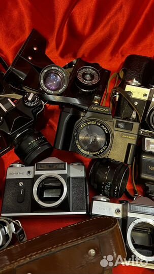 Пленочный фотоаппарат СССР Зенит Смена Зоркий