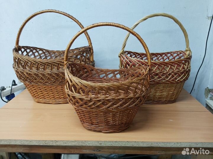 Корзина плетеная