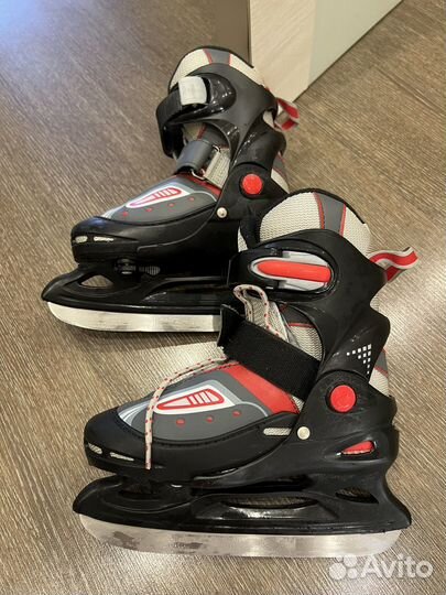 Коньки раздвижные 30-33