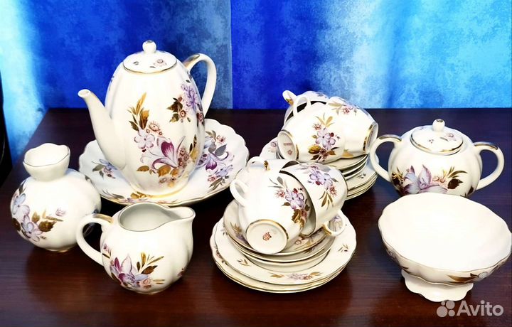 Чайный/кофейный сервиз лфз СССР