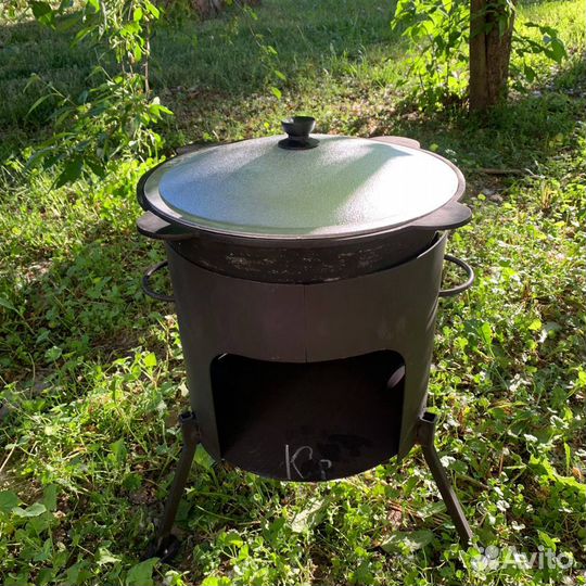 Чугунный казан