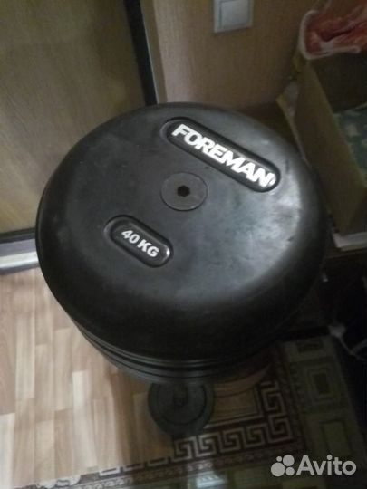 Штанга и гири foreman