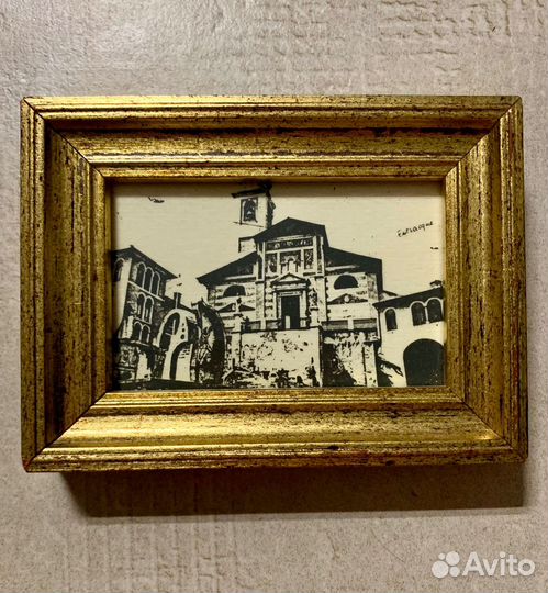 Старинные миниатюры картины портреты Италия