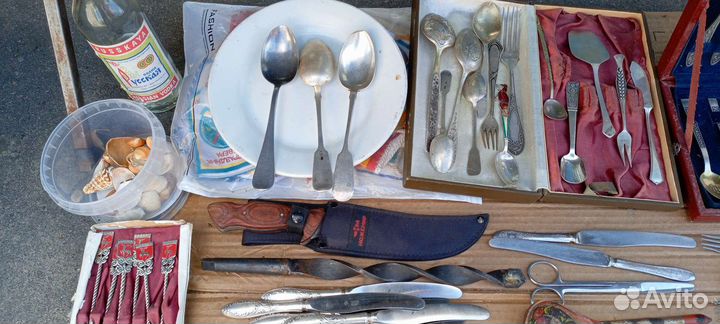 Ложки, вилки, ножи СССР