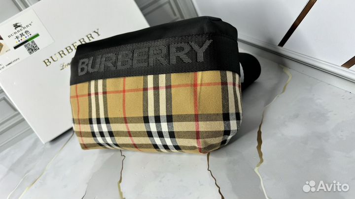 Сумка на пояс burberry мужская