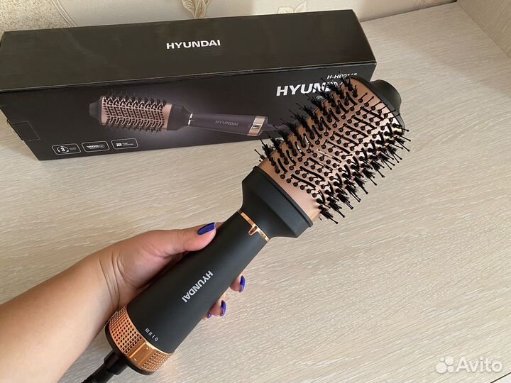 Фен щетка hyundai