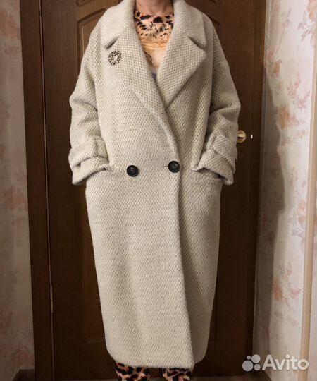 Пальто женское оверсайз 46 48