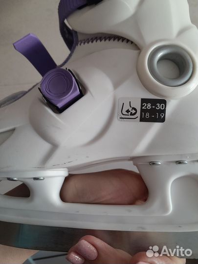 Коньки детские раздвижные