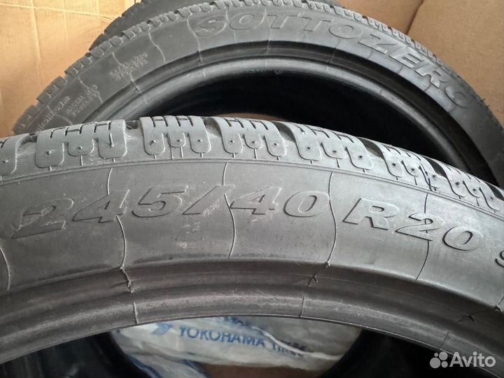 Pirelli Winter Sottozero 270 Serie II 245/40 R20 и 275/35 R20