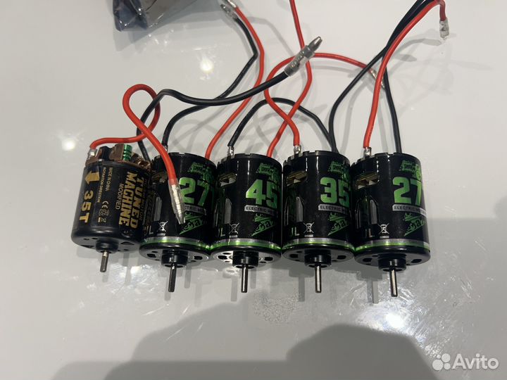 Коллекторные моторы и регуляторы для RC моделей