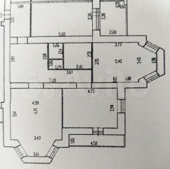 3-к. квартира, 117,1 м², 8/14 эт.