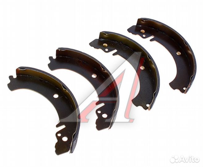 Тормозные колодки передние и задние нива
