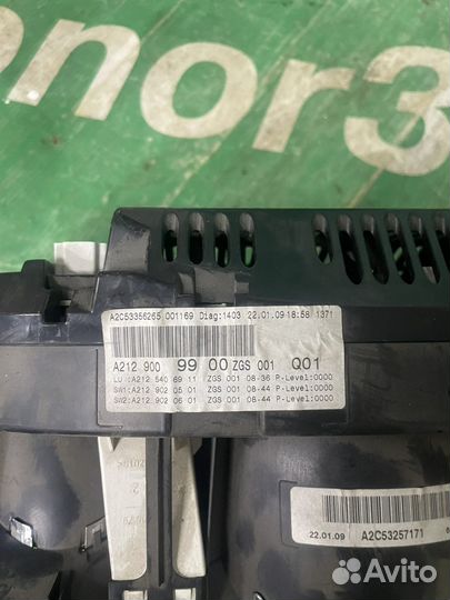 Щиток приборов Mercedes-Benz E-Class W212