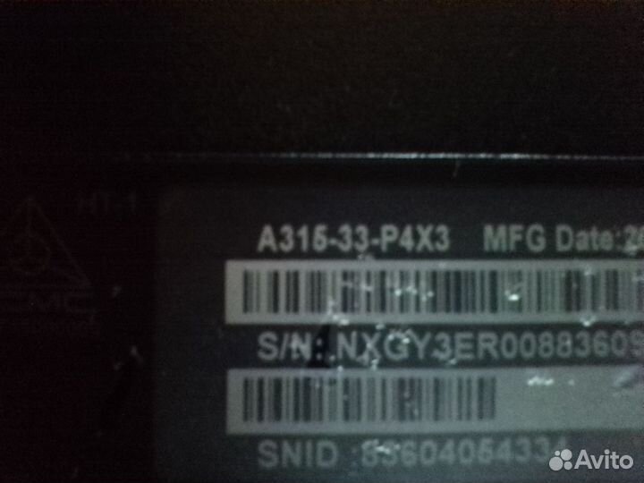 Ноутбук Acer Aspire 3 A315-53 (N17C4)