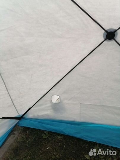 Палатка зимняя утеплённая куб