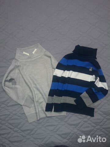 Водолазка (2шт) + джемпер детский 104р (1шт)