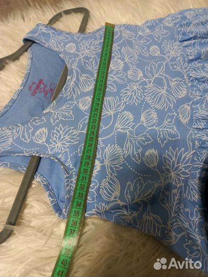 Платье Futurino размер 158 голубое