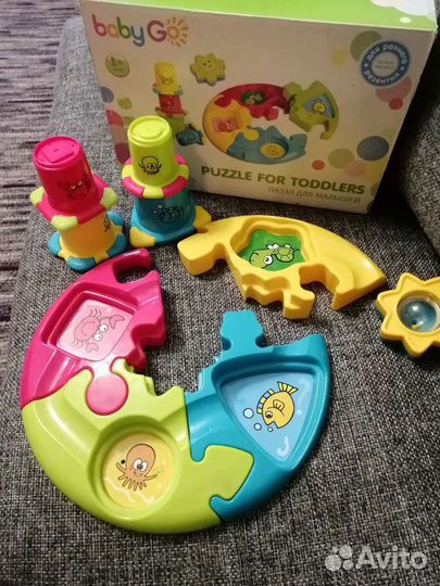 Развивающий пазл 5 в 1