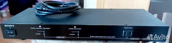 Фильтр сетевых шумов Sony MU-P152 Япония