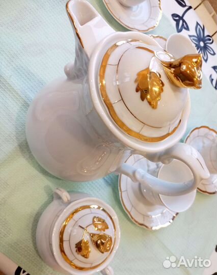 Кофейный сервизThun 6 персон 15 предметов