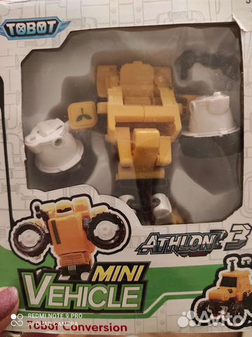 Игрушка робот трансформер