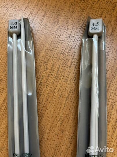 Спицы вязальные круговые и прямые Vita (Германия)