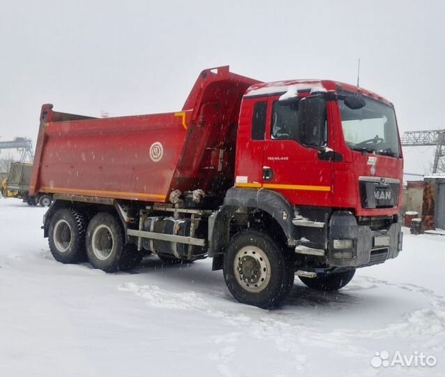 Самосвал 16 м³ MAN TGS 40.440 6X6 BB-WW, 2021