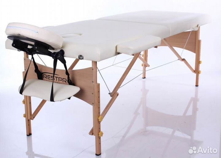 Складной массажный стол restpro Classic 2 Cream