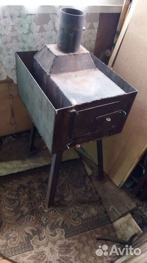 Печь буржуйка из нержавейки
