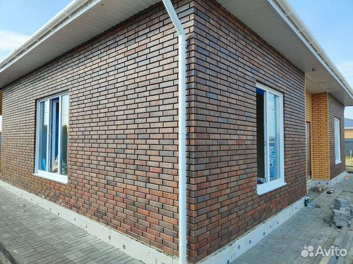 Кирпич облицовочный баварская кладка