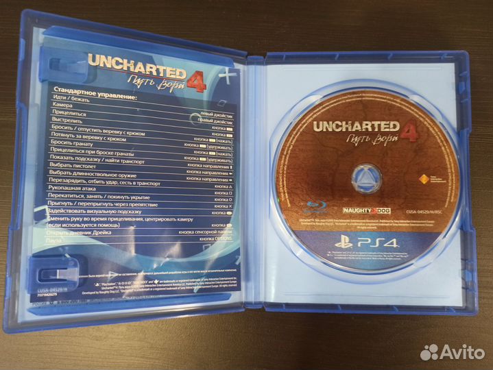 Uncharted 4 Путь вора ps4