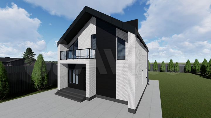 Дом 131,1 м² на участке 10 сот.