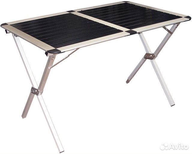 Стол складной (Рыболов) 110х70х70см, алюминий, чех