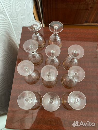 Стеклянные рюмки времён СССР