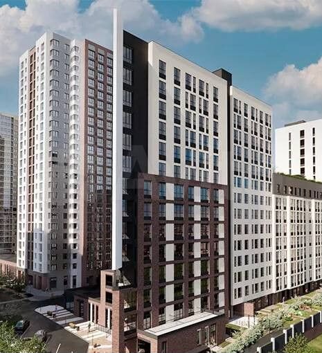 2-к. квартира, 63,3 м², 9/16 эт.