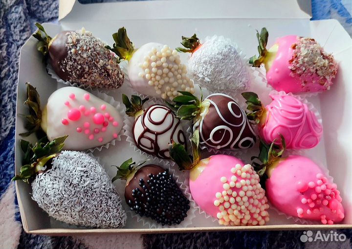 Клубника в шоколаде в наличии