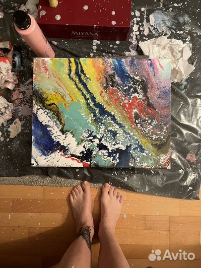 Картина на холсте актил