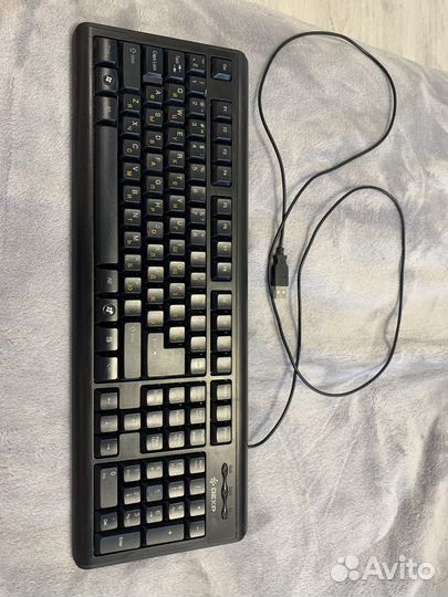 Проводная клавиатура dexp K-201BU