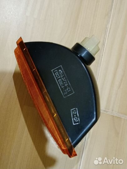 Указатель поворота ваз 2108 левый желтый