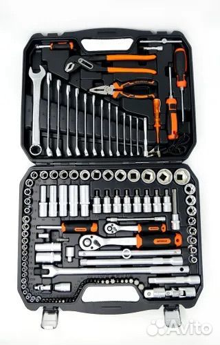 Набор инструментов Автодело 123 предмета
