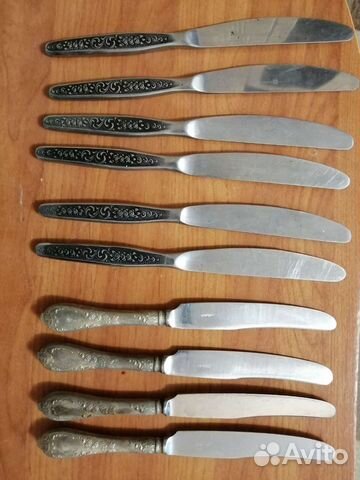 Вилки ложки ножи СССР